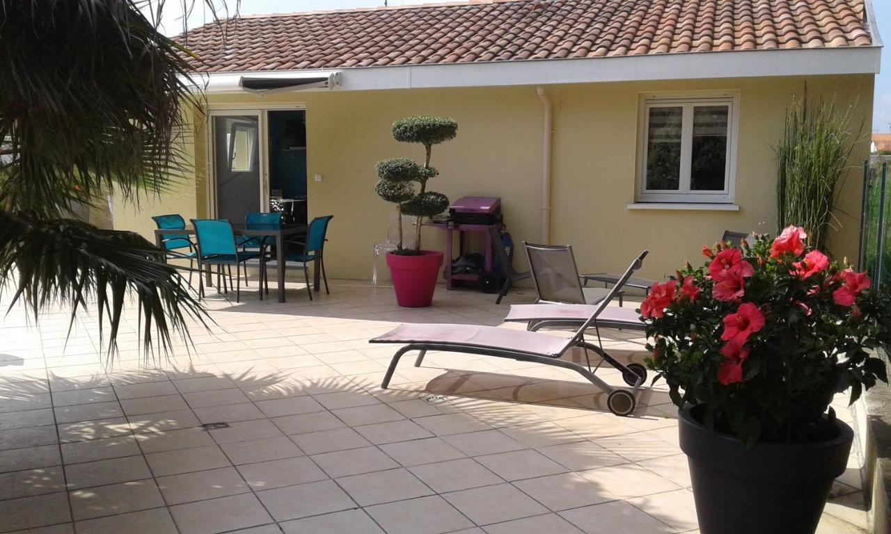 T2 Tarnos avec piscine Exterior foto